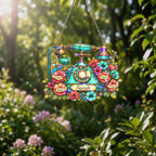 Personalized Vintage Telephone Holographic Acrylic Suncatcher