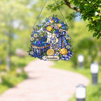 Personalized Grandma Lemon & Blueberry Pitcher Holographic Acrylic Suncatcher