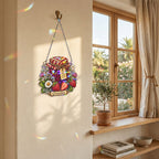 Personalized Grandma Strawberry Jam Jar Holographic Acrylic Suncatcher
