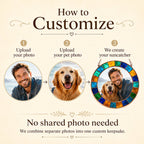 How to customize your pet and owner photo suncatcher
