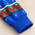 Frog Tangled in Christmas Lights Ugly Christmas Sweater — Long Red Scarf, Blue, Black, Grey or Red, S to 5XL