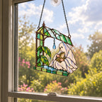 Ghost & Frog Greenhouse Holographic Acrylic Suncatcher