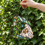 Ghost & Frog Greenhouse Holographic Acrylic Suncatcher