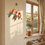 Colorful Triple Hummingbird Gifts for Women Mom Nature Lovers