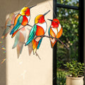 Colorful Triple Hummingbird Gifts for Women Mom Nature Lovers