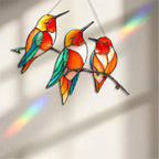 Colorful Triple Hummingbird Gifts for Women Mom Nature Lovers