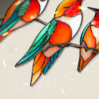 Colorful Triple Hummingbird Gifts for Women Mom Nature Lovers
