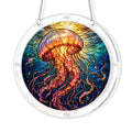 Jellyfish acrylic puzzle suncatcher