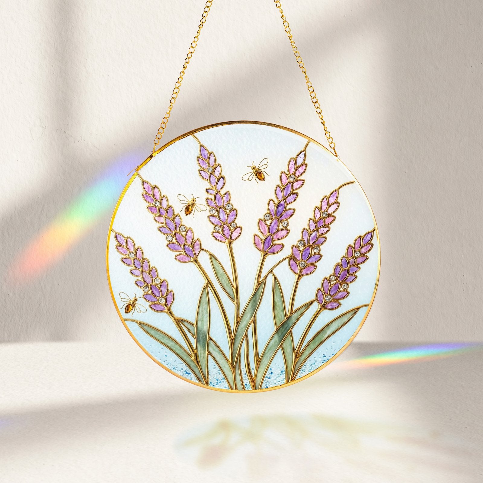 Lavender suncatcher view 10