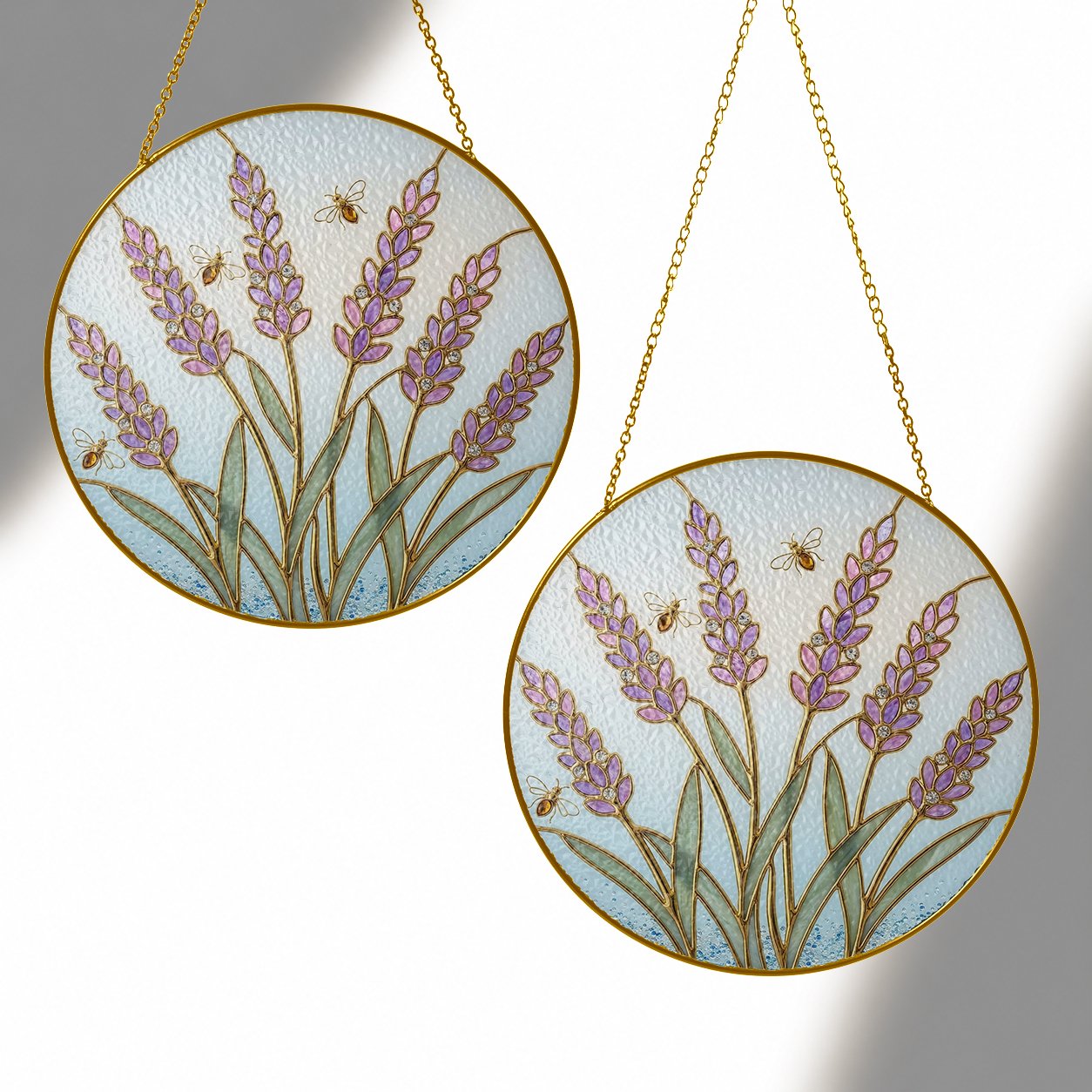 Lavender suncatcher view 12