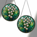Lily of the valley suncatcher view 12