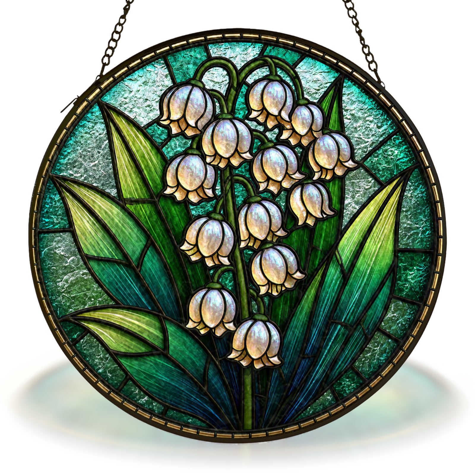 Lily of the valley suncatcher view 13