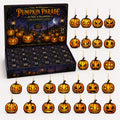 The Midnight Pumpkin Parade Advent Calendar – 24 Jack-o'-Lantern Ornaments