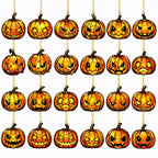 The Midnight Pumpkin Parade Advent Calendar – 24 Jack-o'-Lantern Ornaments