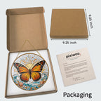 Monarch butterfly suncatcher view 6