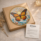 Monarch butterfly suncatcher view 7