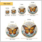 Monarch butterfly suncatcher view 9