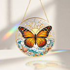 Monarch butterfly suncatcher view 10