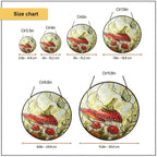 Frog & Toadstool Rain Shelter Stained Glass Suncatcher