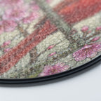 Cardinal & Cherry Blossom Stained Glass Suncatcher