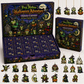 Frog Hollow Halloween ornament set — keepsake box with all 24 acrylic frog ornaments