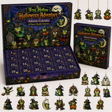 Frog Hollow Halloween Tree Ornament Set – 24 Acrylic Ornaments