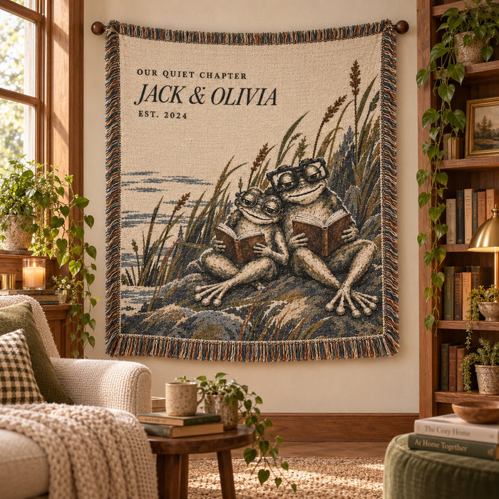 Our Quiet Chapter Woven blanket