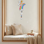 Personalized dog memorial rainbow crystal suncatcher