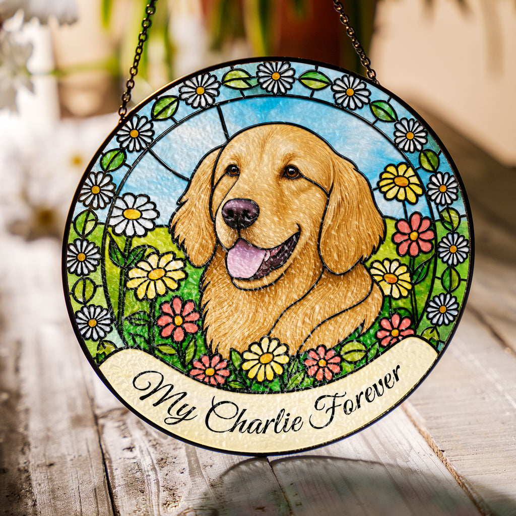 Personalized Dog Memorial Suncatcher - image 2