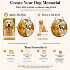 Personalized dog memorial suncatcher lifestyle