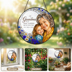 Personalized Grandma & Grandkids Photo Suncatcher - image 6