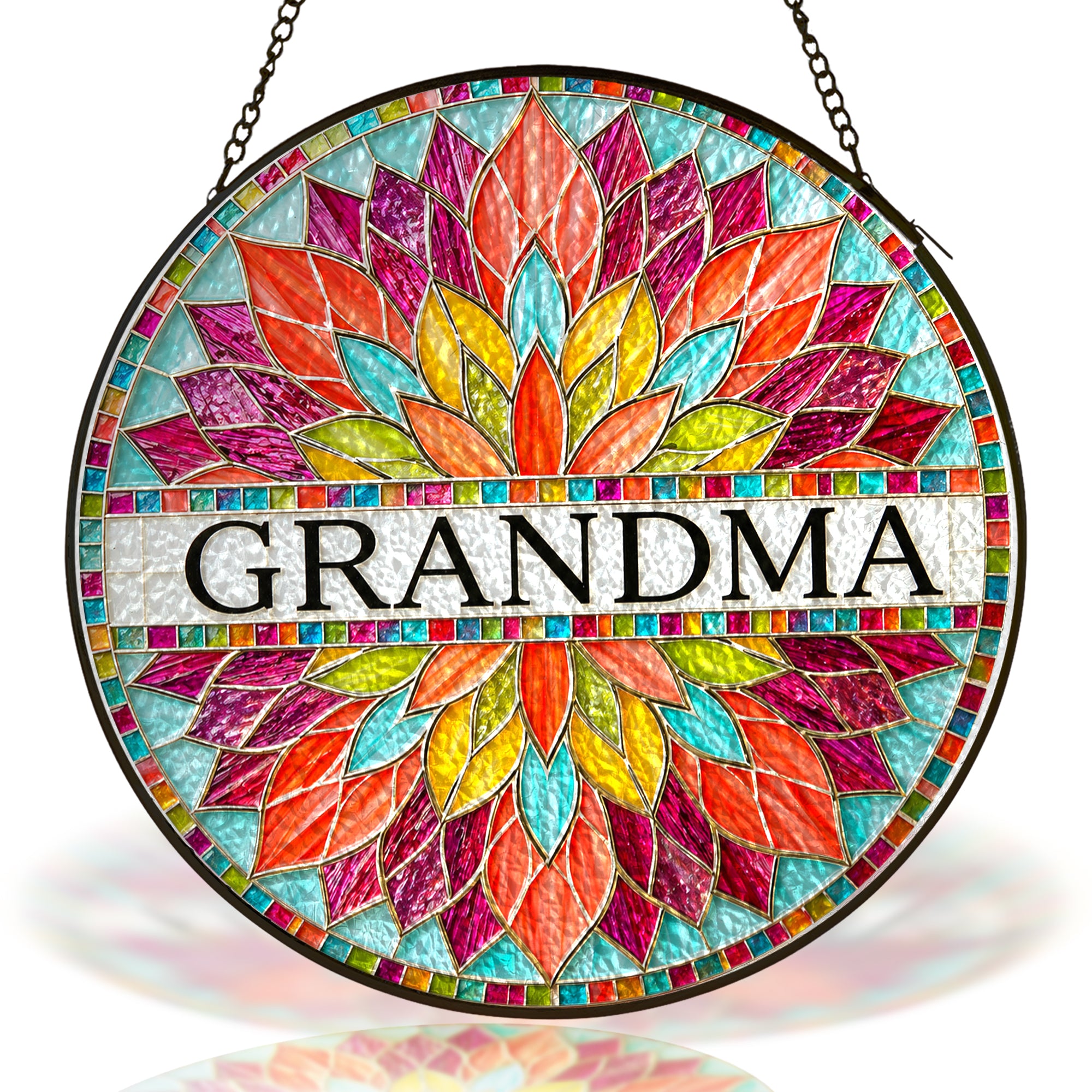 Personalized Grandma Mandala Suncatcher - image 2