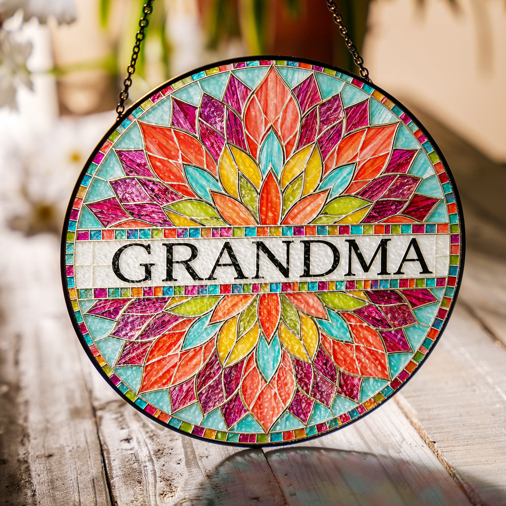 Personalized Grandma Mandala Suncatcher - image 3