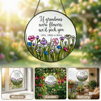 Personalized Grandma Wildflower Suncatcher - image 9