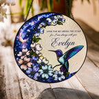Hummingbird dogwood memorial suncatcher window lifestyle