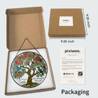 Memorial suncatcher in Pixiwoo gift box with protective foam
