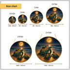 Personalized sea turtle family suncatcher - view 6