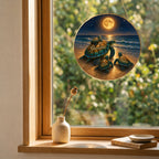 Personalized sea turtle family suncatcher - view 9