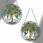 Personalized tree of life suncatcher view 7