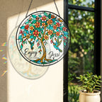Personalized tree of life suncatcher view 8