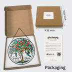 Personalized tree of life suncatcher view 11