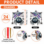 Pink Spellbound Halloween Advent Calendar – 24 Acrylic Ornaments