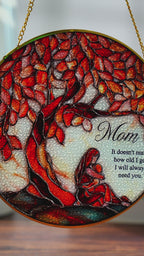 Tree of Life - Mother & Child Suncatcher - Fire & Bloom