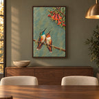 Personalized Rest Your Wings Hummingbird Couple Canvas Wall Art