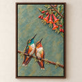 Personalized Rest Your Wings Hummingbird Couple Canvas Wall Art
