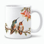 Personalized Rest Your Wings Hummingbird Couple Mug
