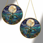 Sea turtle moon suncatcher view 12