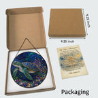 Sea turtle ocean suncatcher view 4