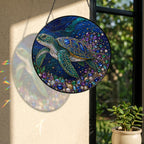 Sea turtle ocean suncatcher view 8