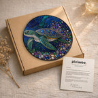 Sea turtle ocean suncatcher view 10